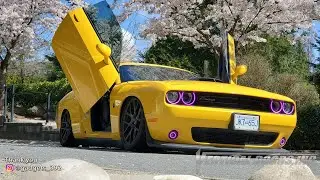 Slide Show, @gadgets_392 Dodge Challenger from BC, Canada featuring Lambo Door Conversion Kit