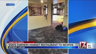 State Farmers Market Restaurant to reopen after renovations