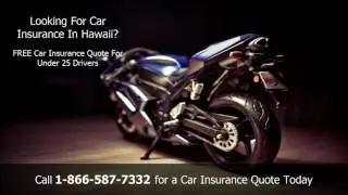 Free Car Insurance Quote For Under 25 Year Olds In Hawaii