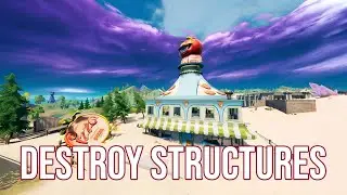 Where to destroy 10 structures of Pizza Pete or Pizza Pit in Fortnite Chapter 2 Season 5