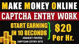 How to earn money online Captcha Filling, Easy typing job