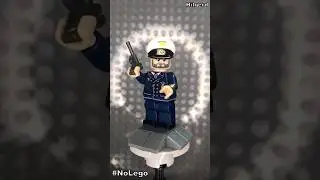 German WW2 Sea Captain Minifigure - Short Review #shorts #ww2 #minifigure