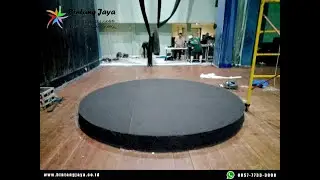 Sewa Panggung Bulat Berlapis Karpet Jakarta Solusi Event Lebih Fokus dan Elegan
