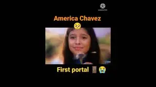 America Chavez 👊 first time opening portal scene #americachavez #doctorstrange #doctorstrange2