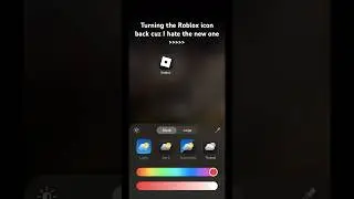 Why did they change it to blue 😭 ||  #roblox#why#blue#icon#iconchange #blacktoblue#colorchange#hate