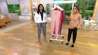 AnyBody Set of Two Lush Jersey Joggers on QVC