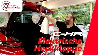 Elektrische Heckklappe &ouml;ffnen und H&ouml;he einstellen beim Toyota C-HR | Autohaus Kirschweiler