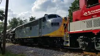C&O 2716 and Clinchfield 800 CSX move to Ravenna, KY 2019 RJ Corman