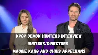 KPOP DEMON HUNTERS Writers/Directors Maggie Kang and Chris Appelhans