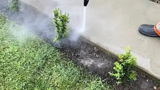 Satisfying - Concrete Path Pressure Wash