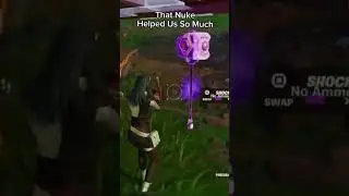 That Nuke Helped Us So Much#fortnite