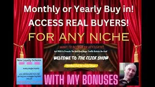 The Click Show Review Rotator of real buyers traffic for any niche plus Bonuses