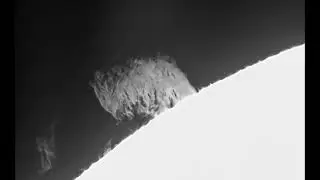 a big and intricated prominence