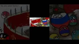 Sad Russia Countryball Comic | #shorts #geography #history #fyp #memes