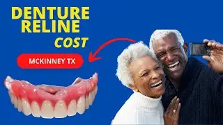 Denture reline cost McKinney TX (469)966-2525 Best McKinney TX Same Day denture repair lab Fast