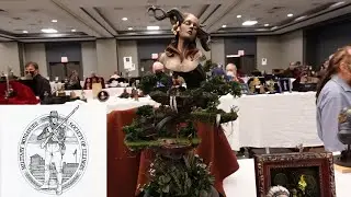 Painted Miniature Figures at the Military Miniatures Society of Illinois 2021 Contest and Show