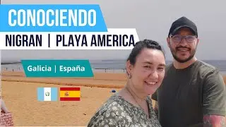 Visitamos Playa América en Nigrán Galicia, España