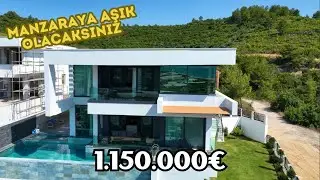 ALANYADA BENZERİ OLMAYAN VİLLA !    #alanya #villa #alanyarealestate