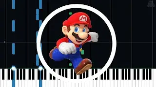Koopa's Theme - Super Mario 64 - Easy Piano Tutorial