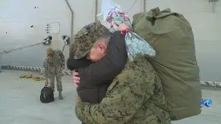 USS Wasp returns to Norfolk after a seven-month deployment