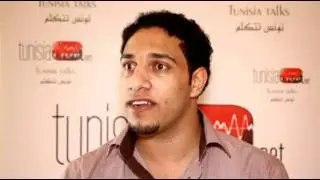 Saad Karazon interview to Tunisia Live at the Arab Bloggers Meeting in Tunis
