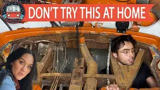Removing a VW Bus Floor Pan | VW Bus Restoration Episode: 8