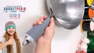 Pot Handle Heat Insulation Silicone Cover #shorts #youtubeshorts #kitchengadgets ( Product 122 )