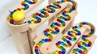 EXTREME Marble Run Speedway Challenge 💥
