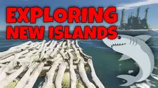 STRANDED DEEP NEW ISLANDS | SETTING UP A HUNTERS CAMP | DAY 12 GAMEPLAY