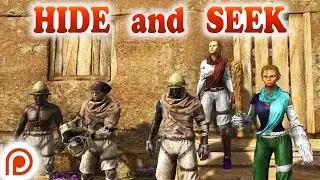ARK HIDE and SEEK EVENT on the Patreon Server (Ark Survival Evolved Scorched Earth)