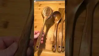 Eco-friendly wooden utensils: durable & stylish for everyday cooking!