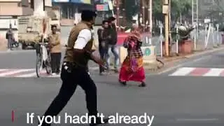 Traffic police😂😂