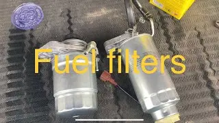 How to replace Nissan urvan fuel filter