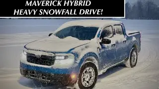 HYBRID MAVERICK HEAVY SNOW DRIVE!