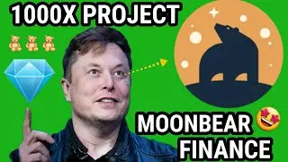 MOON BEAR FINANCE | 1000X | NO BUY FEE | STAKING + MORE