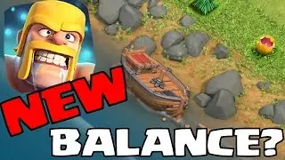 NEW BOAT UPDATE!! | NEW BALANCE CHANGES!! | Clash of clans