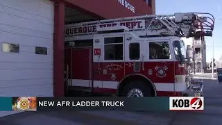 Albuquerque Fire Rescue welcomes fifth new piece of equipment in 5 years