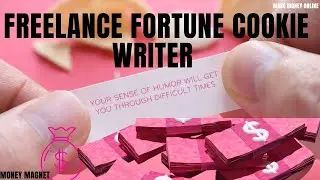 Making Money with Freelance Fortune Cookie Writer
