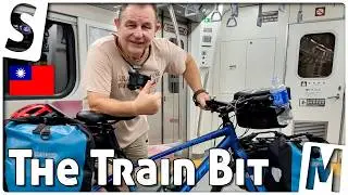 Taiwan Cycling 11 🇹🇼 Taking Bikes on a Train in Taiwan