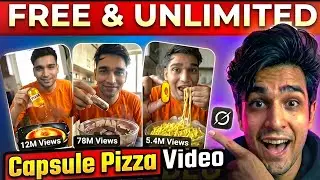 STOP Paying! VIRAL AI Capsule Food Videos FREE 🤯 | AI Se Lambe Video Kaise Banaye | Grok AI