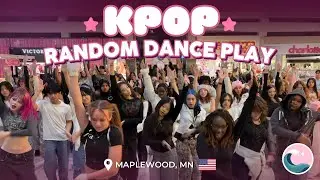 [KPOP IN PUBLIC] KPOP RANDOM PLAY DANCE | Minnesota USA 4K
