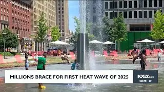 Millions brace for first heat wave of 2025