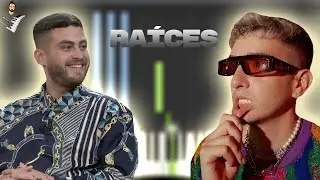 Recycled J, Delaossa - RA&Iacute;CES  | Instrumental Piano Tutorial / Partitura / Karaoke / MIDI