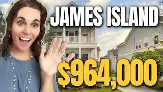 🐬Marshfront HOMES FOR SALE In Freeman's Point James Island | Charleston SC Neighborhood Tour