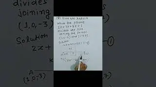 Three dimensional geometry (class 12)