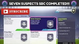 FIFA 18 CHEAPEST-ISH HYBRID LEAGUES SBC METHOD - SEVEN SUSPECTS