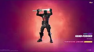 Fortnite Chapter 2 Season 8 Hand-Forge Emote Pickaxe Swap!