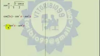 Seno del &aacute;ngulo medio