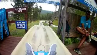 Alpine Slide South Dakota POV