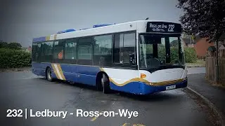 Maxed Out! | DRM Bus 128 (YN57 FYX) | Scania K270UB OmniLink ZF | Route 232